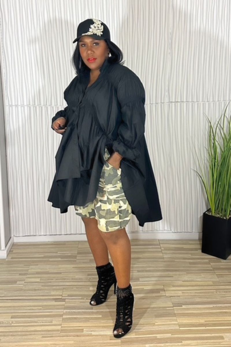 Ruched Babydoll Dress (Copy)