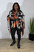 Aztec Luxe Hooded Poncho