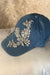 Denim Rhinestone Baseball Cap