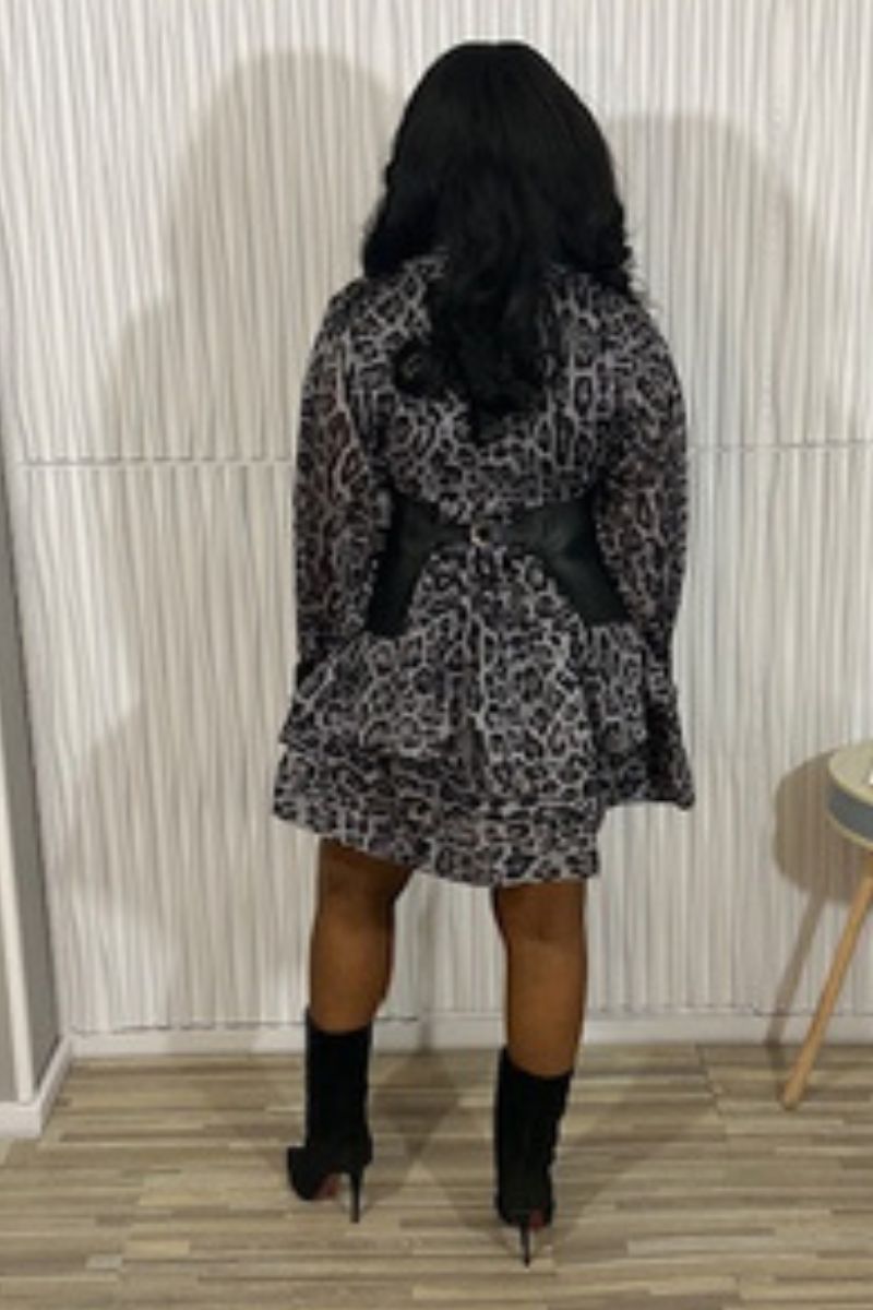 Concrete Jungle Leopard Dress