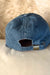 Denim Rhinestone Baseball Cap