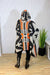 Aztec Luxe Hooded Poncho